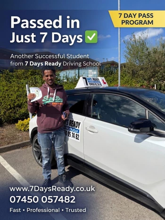 Happy student after passing